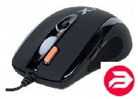 A4-Tech Mouse XL-750BK Extra High Speed Oscar Editor Laser Black USB