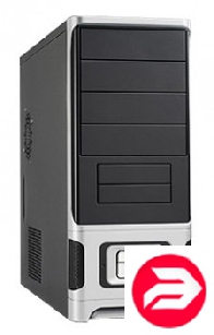 LinkWorld 316-11 black/silver C2228 w/o PSU ATX USB Audio AirDuct